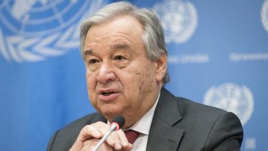 صورة الأمين العام للأمم المتحدة يشدد على ضرورة التحرك الدولي لإنهاء العدوان في غزة