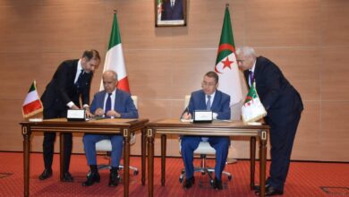 صورة الجزائر- إيطاليا: التوقيع على اتفاقية جديدة لتعزيز التنسيق والتعاون الأمني بين البلدين