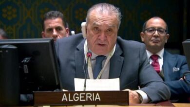 صورة مجلس الأمن: الجزائر تدعو إلى تعاون دولي للتغلب على المنظمات الإرهابية