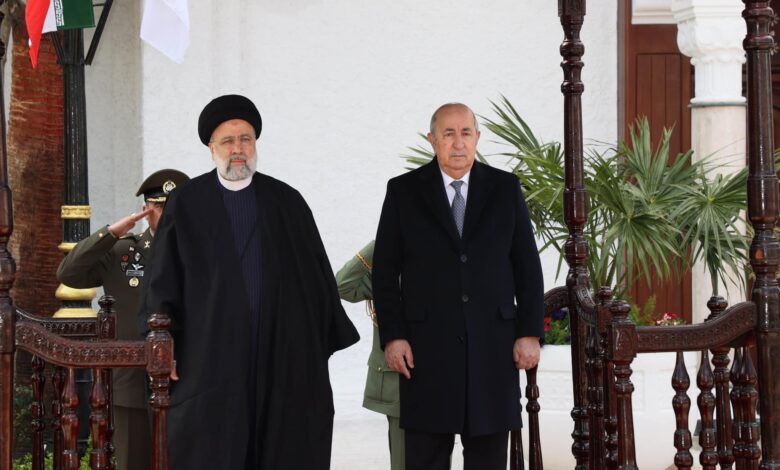 صورة الرئيس الإيراني يعرب عن تقديره لجهود الجزائر في نصرة الشعب الفلسطيني