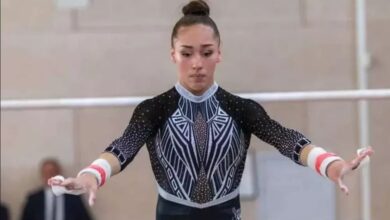 Photo de La gymnaste algérienne kayla nemour remporte la médaille d’or aux barres asymétriques