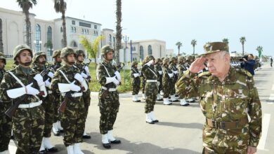 Photo de Le Général d’Armée Saïd Chanegriha en visite au Commandement des Forces navales