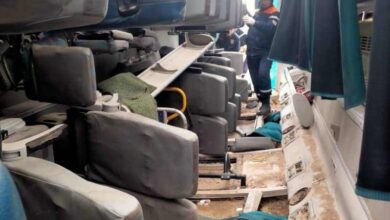 صورة مصرع شخص وإصابة 21 آخرين إثر إنقلاب حافلة بالمسيلة