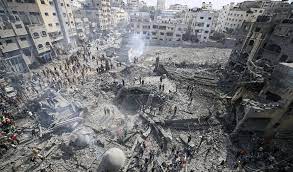 صورة العدوان الصهيوني على غزة: ارتفاع حصيلة الضحايا إلى 32 ألفا و552 شهيدا