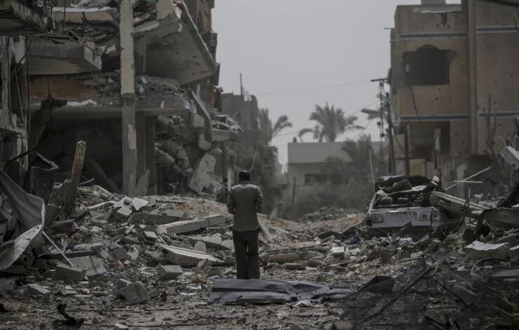 صورة العدوان الصهيوني على غزة:ارتفاع حصيلة الضحايا إلى 34 ألفا و183 شهيدا