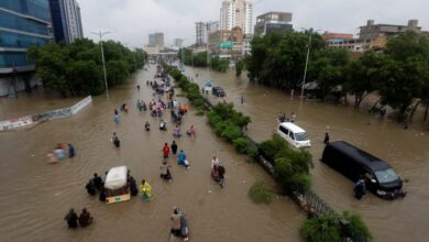صورة باكستان: هلاك 65 شخصا خلال أربعة أيام جراء أمطار غزيرة