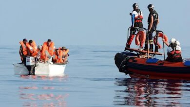 صورة المنظمة الدولية للهجرة: إنقاذ 584 مهاجرا غير شرعي قبالة السواحل الليبية