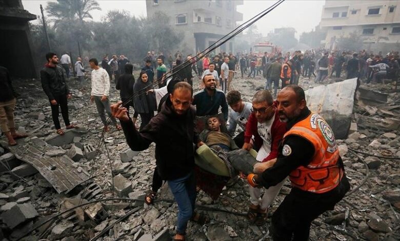 صورة 8 شهداء وعشرات الجرحى في قصف صهيوني على وسط غزة