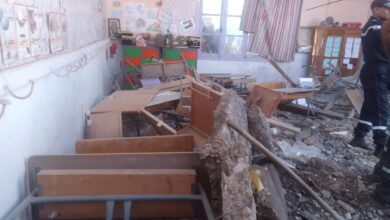 صورة نيابة الجمهورية: فتح تحقيق في حادثة انهيار سقف قسم بمدرسة ابتدائية بوهران 