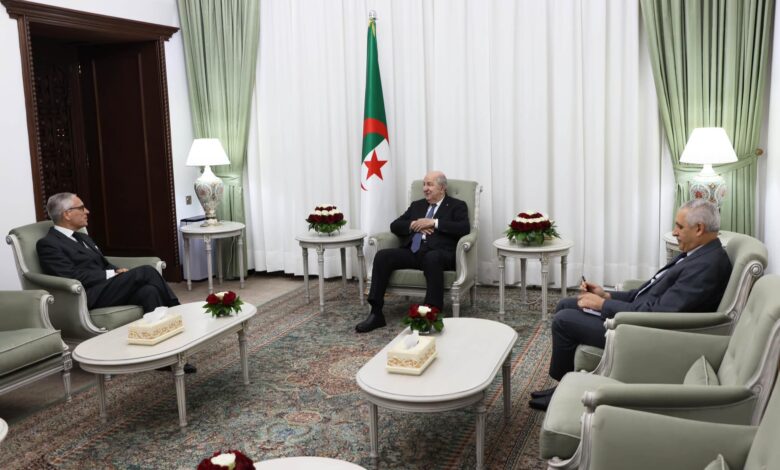صورة رئيس الجمهورية يستقبل سفير جمهورية البرتغال