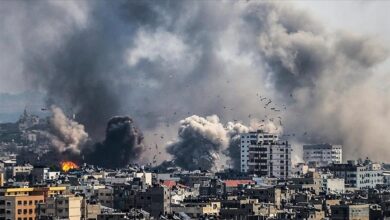 صورة استشهاد 7 فلسطينيين على الأقل في غارات وقصف مدفعي صهيوني لمناطق في قطاع غزة