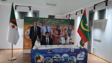 صورة توقيع على اتفاقية تفاهم جديدة بين الشركة القابضة للتخصصات الكيمياوية ACS وشركة موريتانية لتوزيع منتجات المجمع العمومي